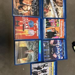 7 Blu-ray  Movies 