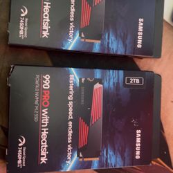 2 Tb 990 Pro With Heat Sink 180$ For 1. 