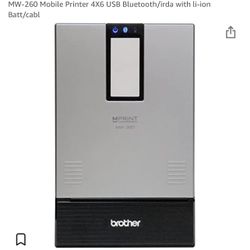 Brother MW-260 Mobile Printer COST $551!!!