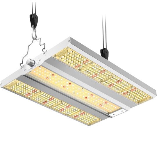VIPARSPECTRA XS1500 Pro LED Grow Lights for Seed Starting Vegetables Bloom, New-gen Lens Dimming Daisy Chain Full Spectrum Grow Lights for Indoor Plan