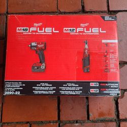 Milwaukee M18/M12 Fuel Set