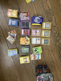 Mixed Pokémon And Yugioh Cards