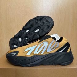 Adidas Yeezy 700 Boost MNVN Honey Flux Size 12 GZ0717 Brand New 