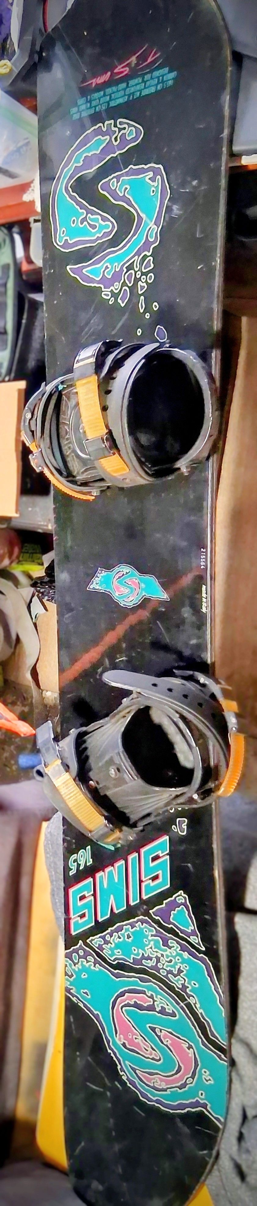 Vintage Made In Italy Snowboard