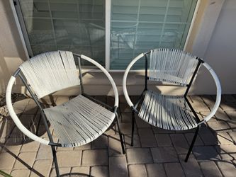 Vintage Patio String Chairs 