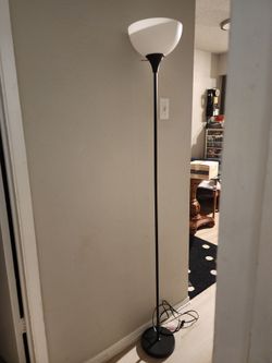 Two simple standing lamps. Brand new