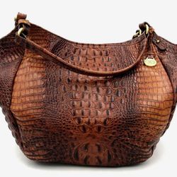 🔥Authentic Brahmin Thelma Pecan Melbourne Tote with COA