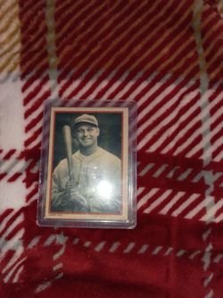Jimmie Foxx Vintage Baseball Card in Sleeve