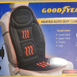 GoodYear Heated Auto Seat Cushion