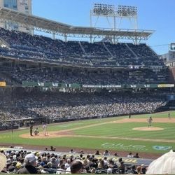 6/10 Los Angeles Dodgers vs. San Diego Padres Field 109 Row 31