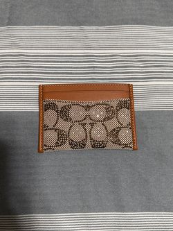 Coach crystal essential card case