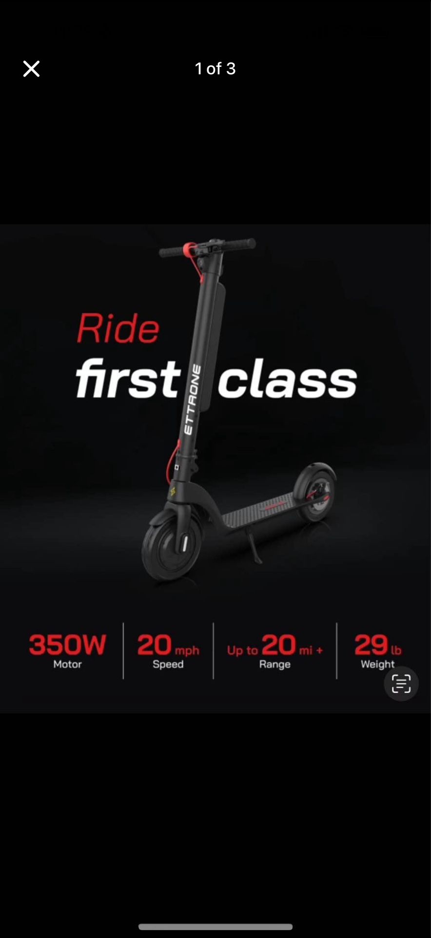 Aria LX Electric Scooter