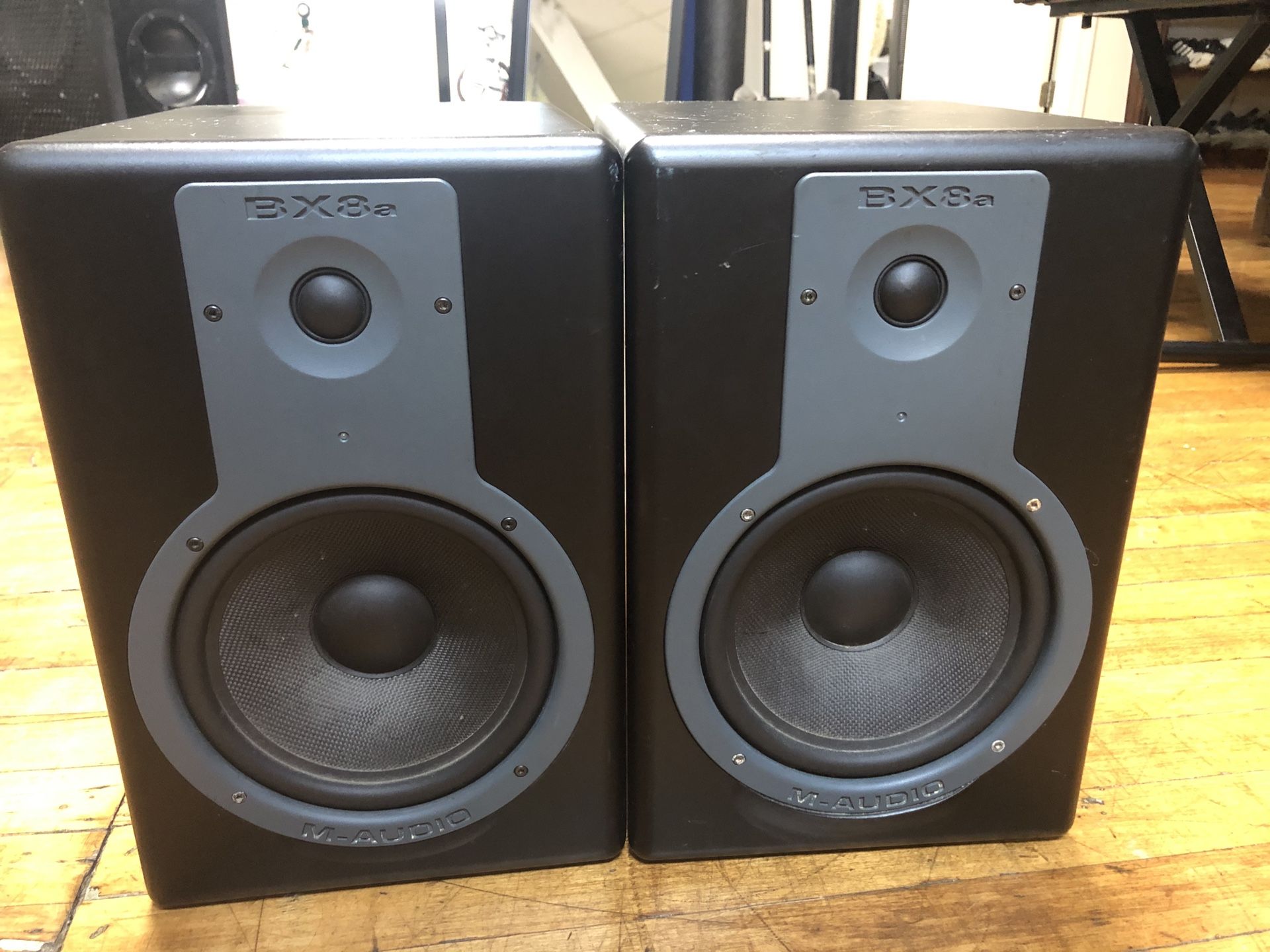 M Audio BX8A Speakers