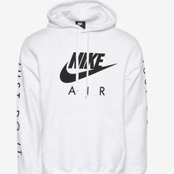 White Nike Air Hoodie