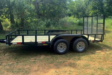 Amazing 14'T Utility Trailer at Shed Gal!!