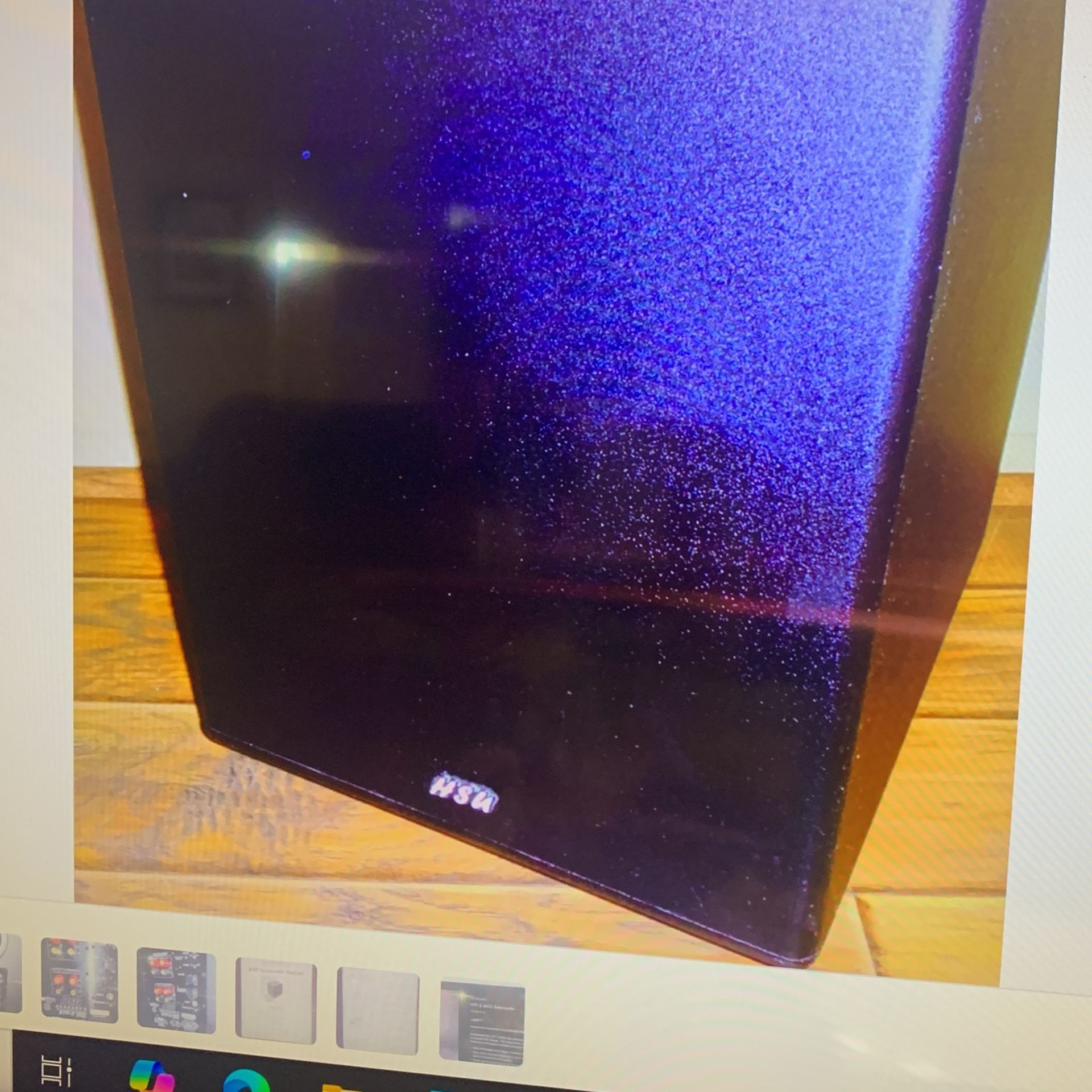 HSU STF-2 Subwoofer As Is