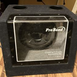 12inch Sub With 1000w Pioneer Amp