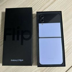 SAMSUNG GALAXY Z FLIP 4 5G UNLOCKED.   FREE SMARTWACH/ HEADPHONES. PAY $1 TODAY  REST IN  PAYMENTS.  NO  CREDIT NEEDED FINANCING     