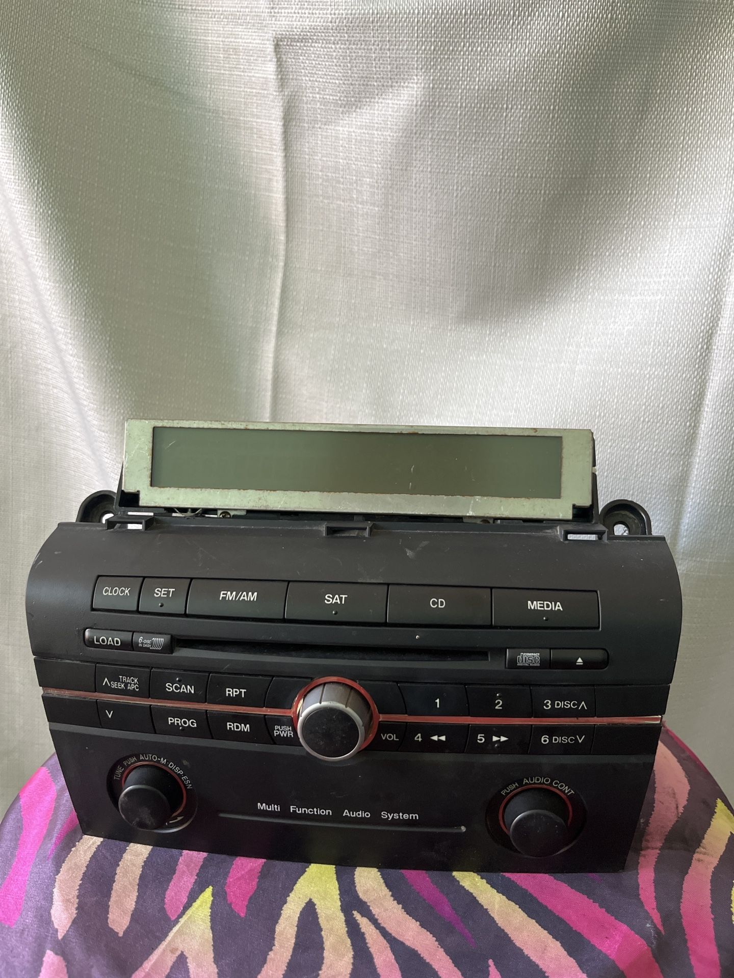 OEM Mazda 3 Radio CD Player BR9G 66 ARX PT2769F 6 Disc...