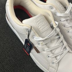 White levi shoes size 13