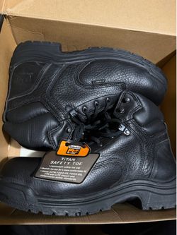 Pro series titan safety toe