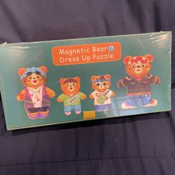 Magnetic Bear Dress Up Puzzle