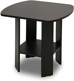 Black end table, brand new from Amazon