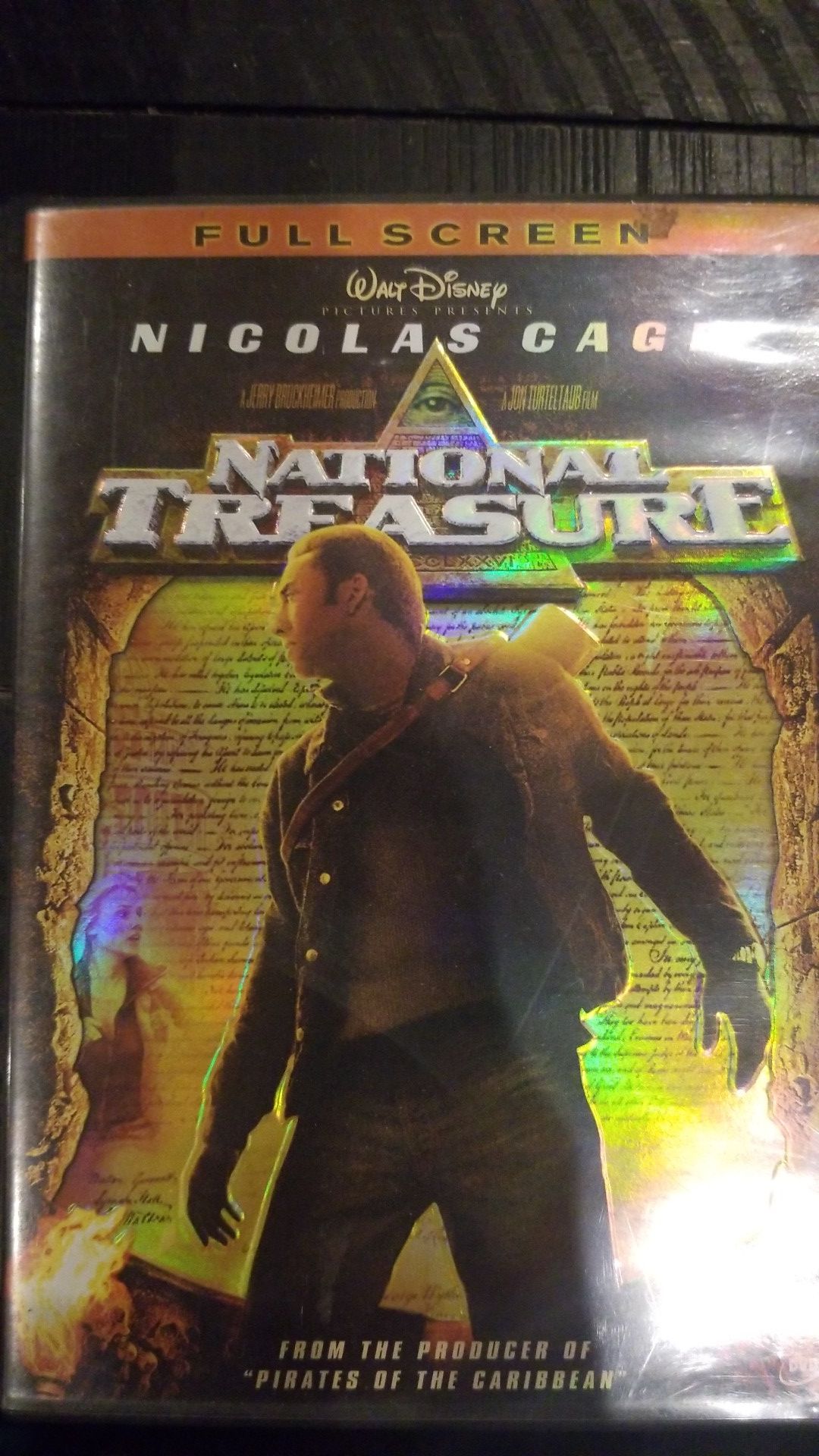 National Treasure Fullscreen dvd