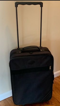 Black Soft-Side Rolling Luggage