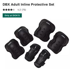 Knee, Elbow, Wrist Protection For Skating