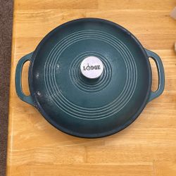Lodge 12” Cast iron Dutch Oven (Sea Blue)