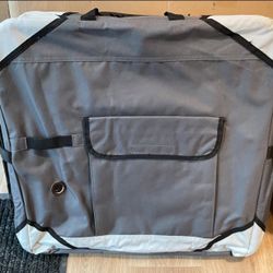 30x21x21 Medium Travel Collapsible Pet Crate Kennel