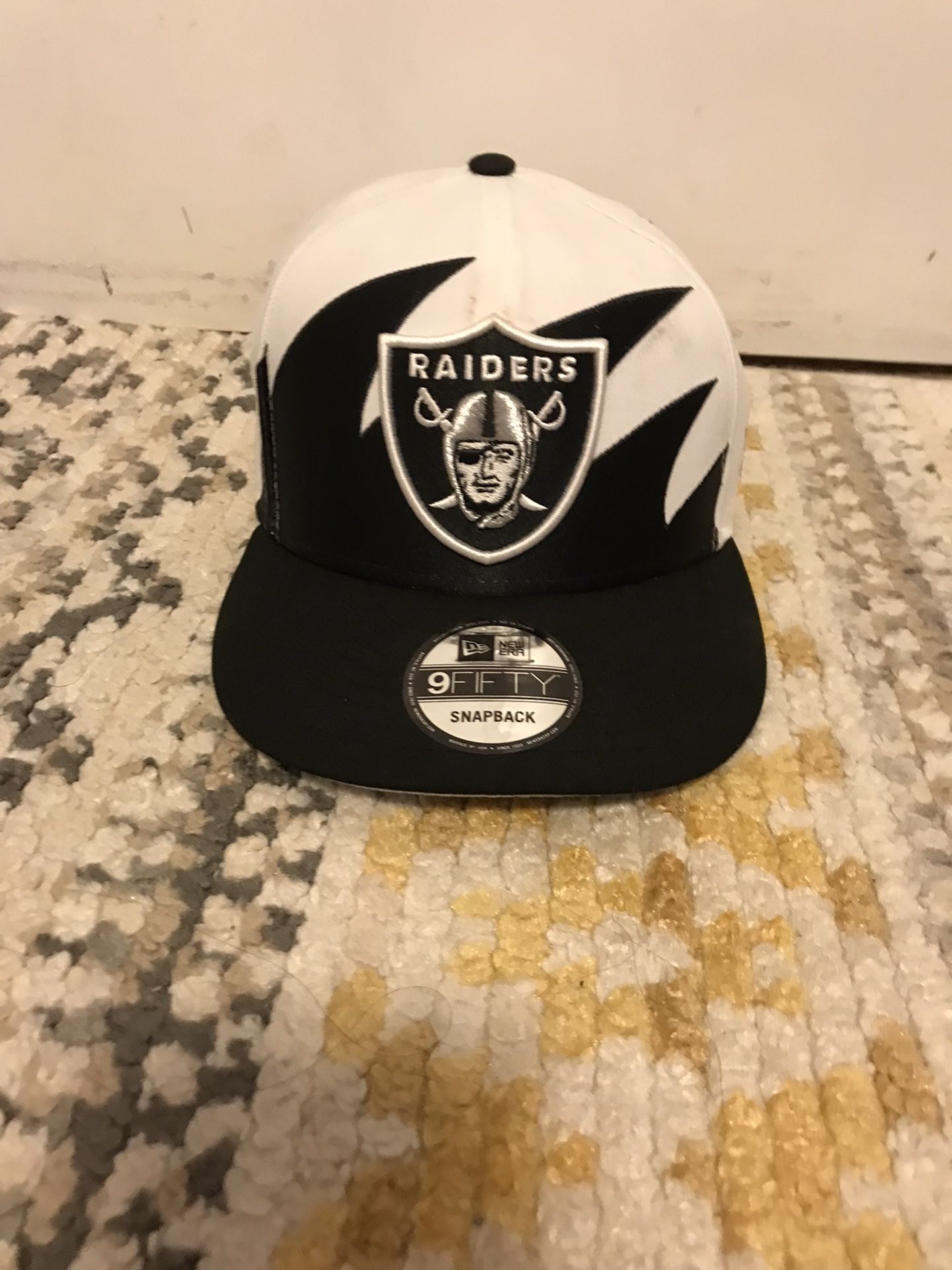 Raiders Throw Back Snap Back Hat