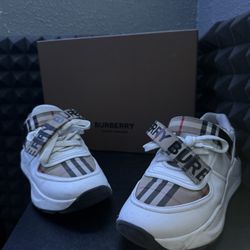 Burberry Ronnie Low Check Sneakers ‘white’