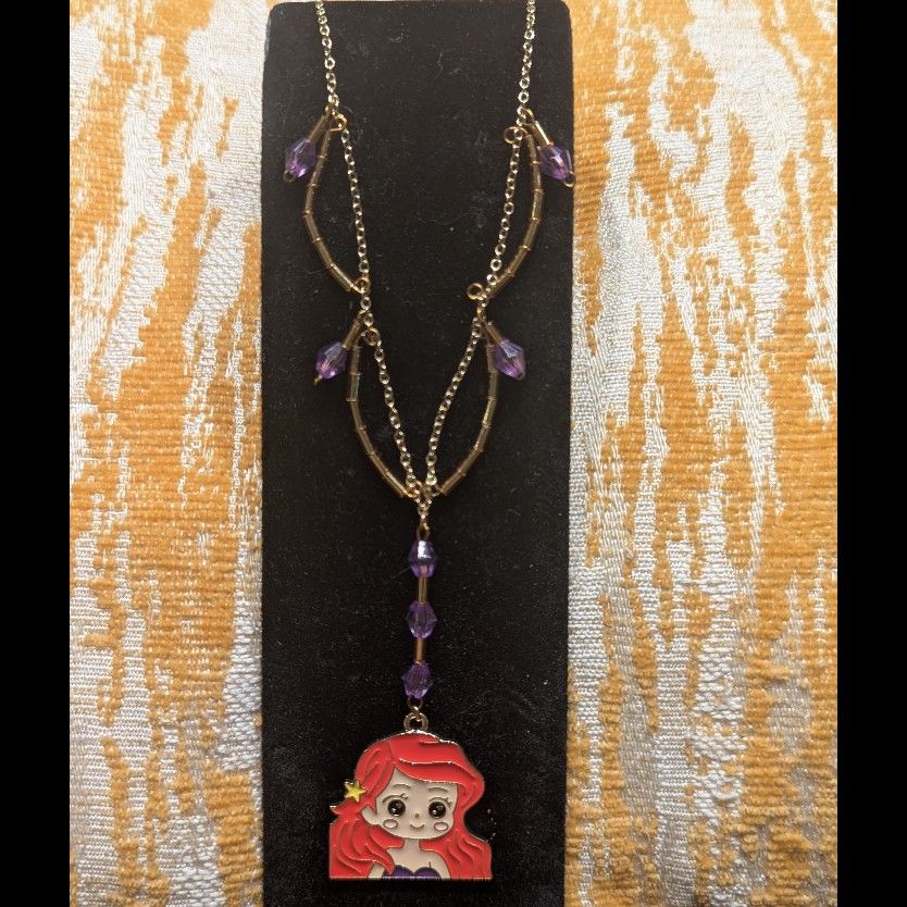 Handmade Ariel-Inspired Scalloped Necklace