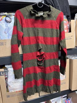 New, Women’s Freddy Krueger Sweater Dress size Medium but has a little stretch to it
