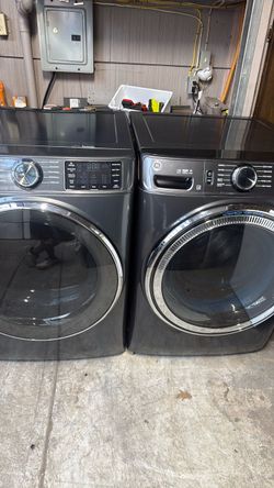 Washer and dryer GE