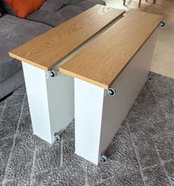 MALM Oak Veneer Underbed Storage Queen/ King
