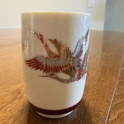 Japanese porcelain tea cup