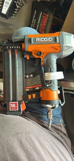 Brand New Never Used. (Only Needed Compressor) RIDGID Pneumatic 18-Gauge 2-1/8 in. Brad Nailer