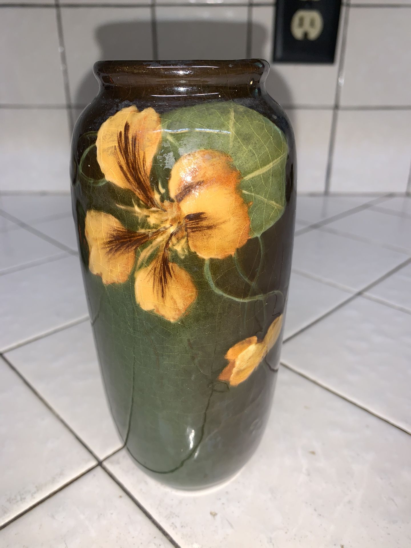 Small Green Vase