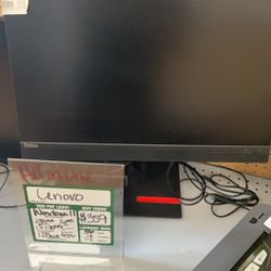 All In One Lenovo Computer 
