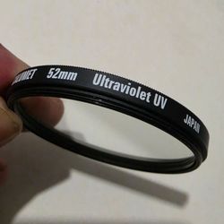 Calumet 52mm Ultraviolet UV Clear Threaded Camera Lens Filter