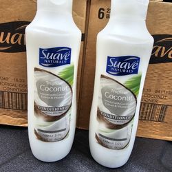 (6 Pack)Suave Naturals Tropical Coconut Conditioner - 22.5 fl oz bottle

