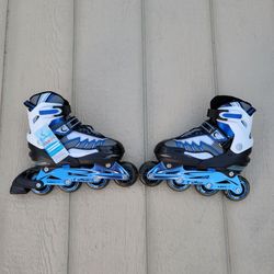 ROLLER BLADES SIZE JR 13 TO 3 AND 4 TO 6 WIHT LIGHT