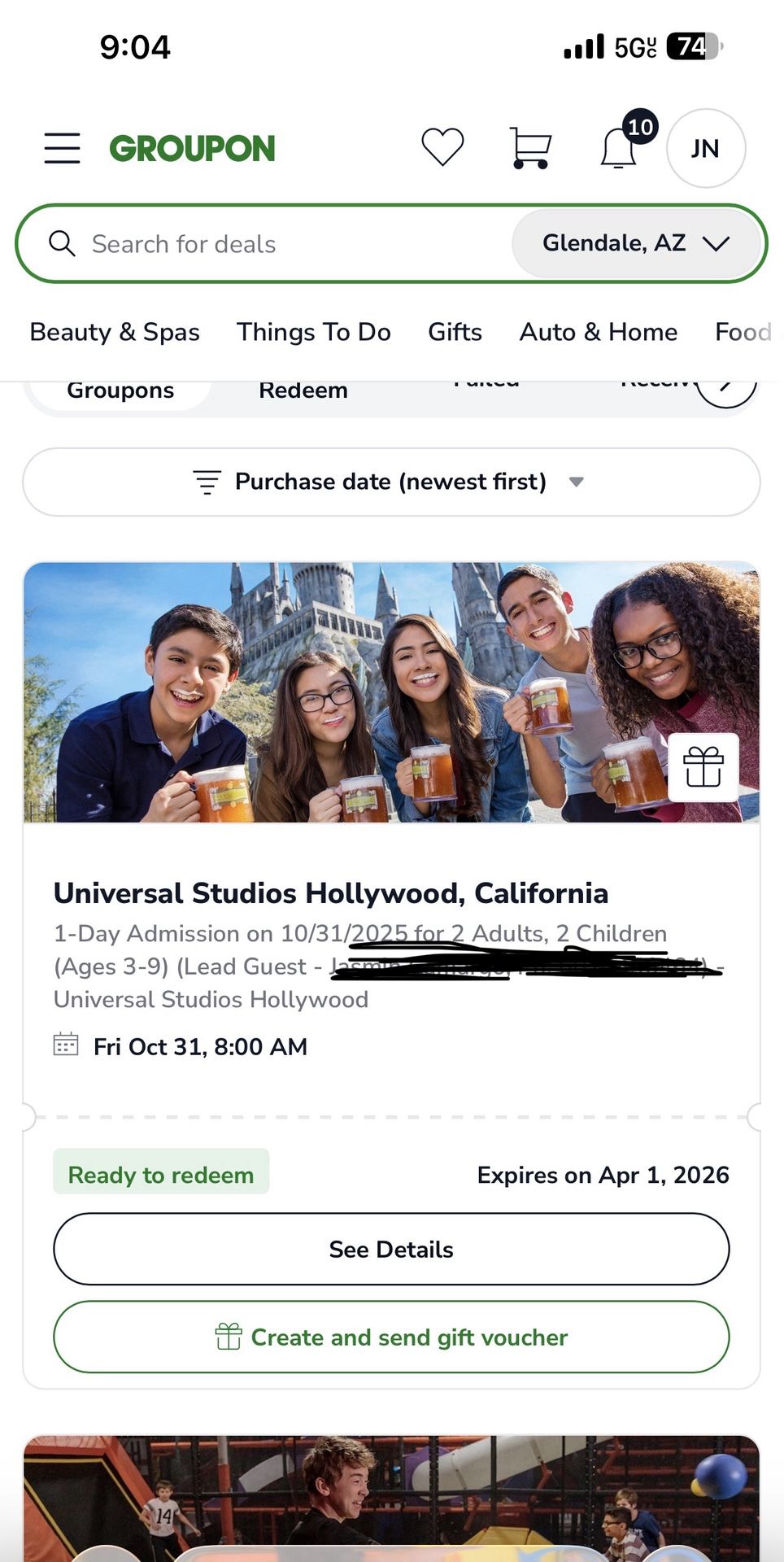 Tickets Universal Hollywood