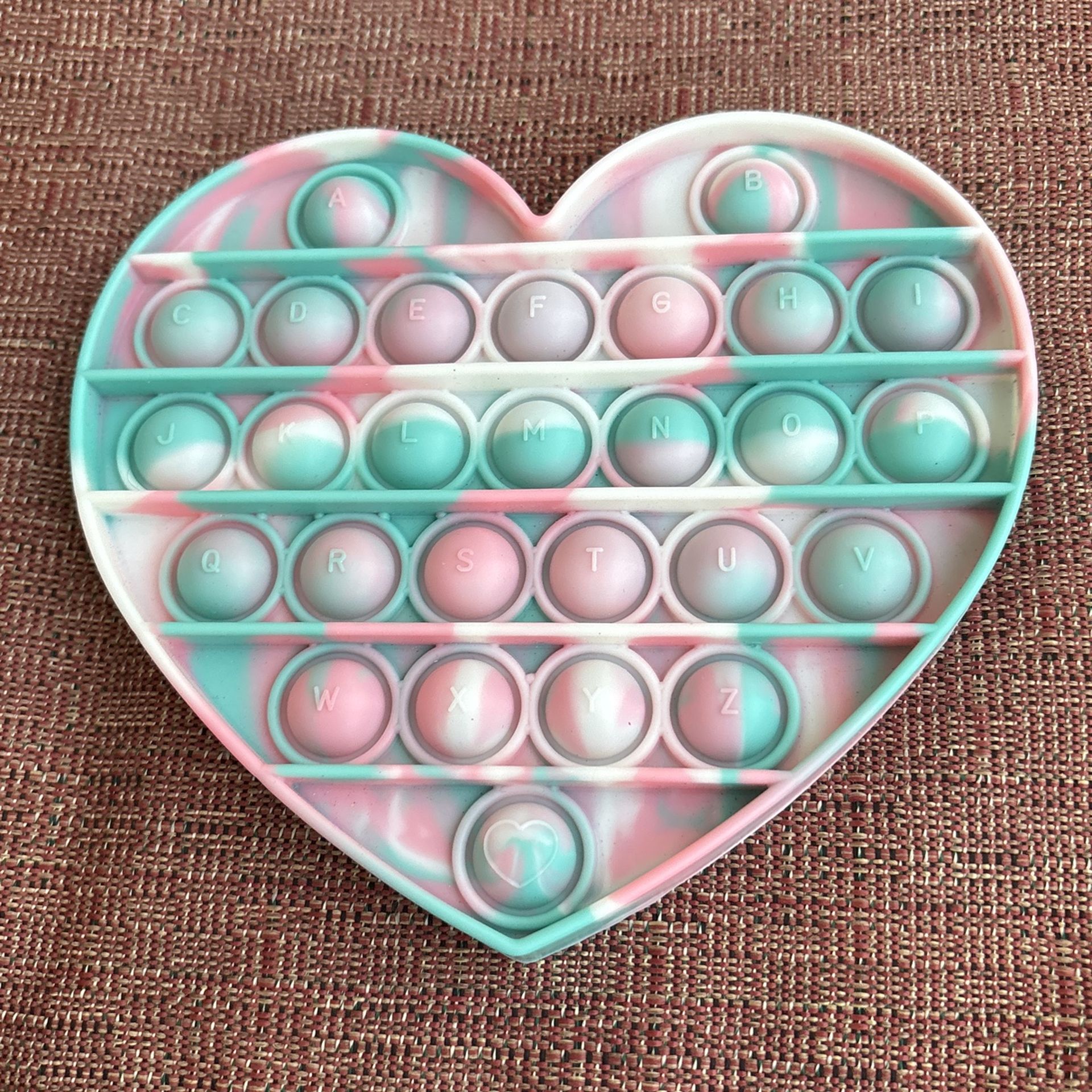 Alfabet Heart Fidget Toy