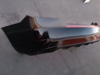 2010-2013 Mercedes E Class coupe (2 doors) back bumper with accessories OEM.