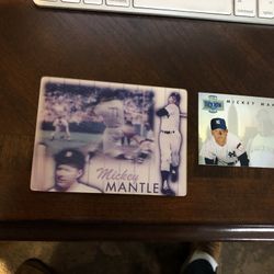Mickey Mantle Holograms Cooperstown Collection &Upper Deck