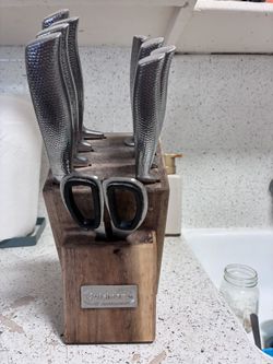 Cuisinart Knife Block Set Used 